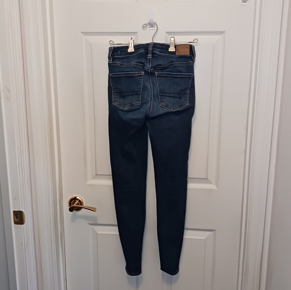 American Eagle Next Level Stretch Women's Youth Jeggings Size 00R - Picture 5 of 8
